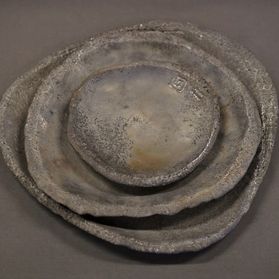 Dorte Visby keramik - tallerkener raku