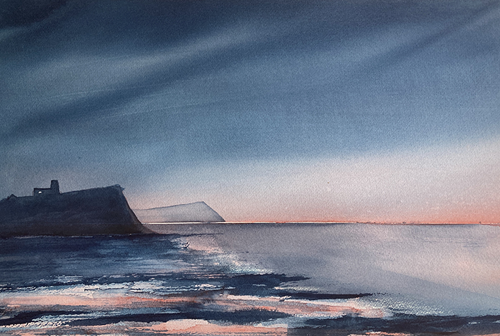 Nørlev Strand, Stille Vinteraften